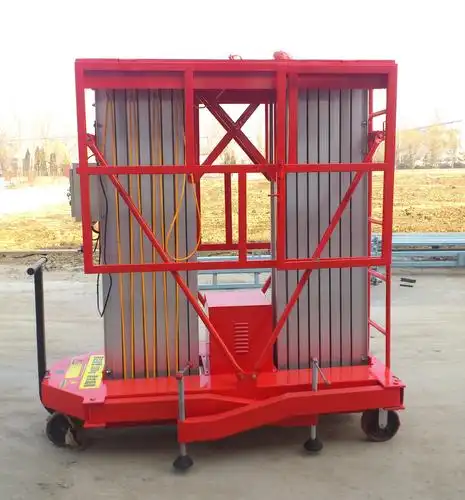 乌兰浩特移动电动式液压升降平台/二连浩特导轨式升降货梯
