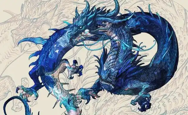 上古神龙应龙,上古长有双翼的"应龙",不败战神真龙无双!