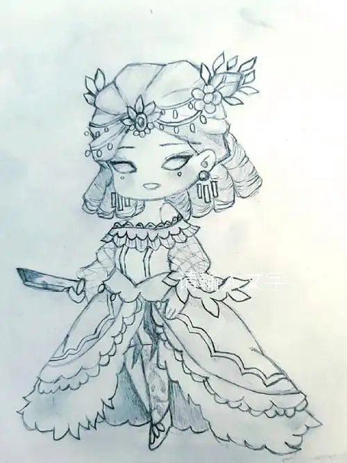 画的红夫人#第五人格