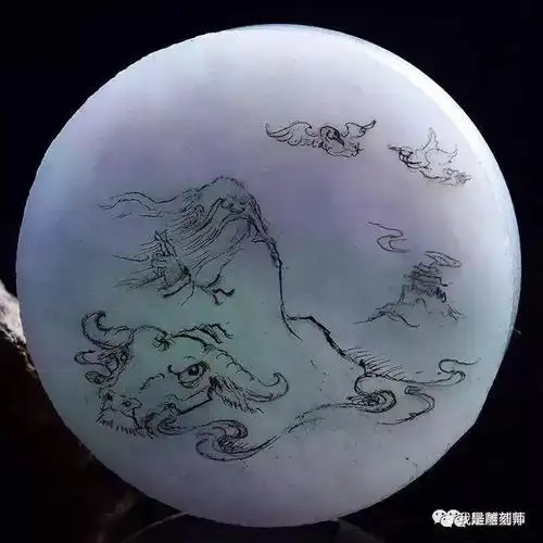 我是雕刻师纯手工绘画素描玉雕设计作品素材大全欣赏