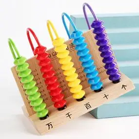 启蒙数学教具计数器小学一年级学具算术神器小棒数数棒计算架玩具