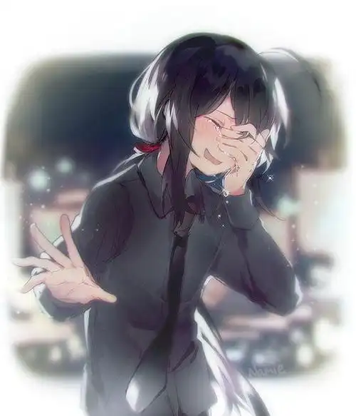 二次元动漫 伤心女孩