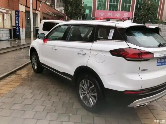 2020博越pro白色提车!