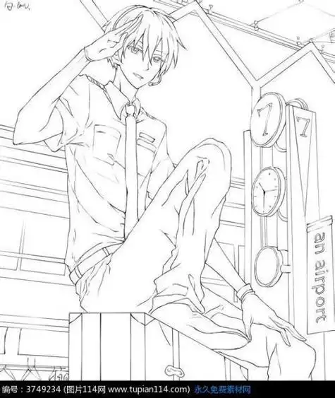 素材 简笔画 日记素材 人物 表情 by飞乐鸟 侵删简笔画人物