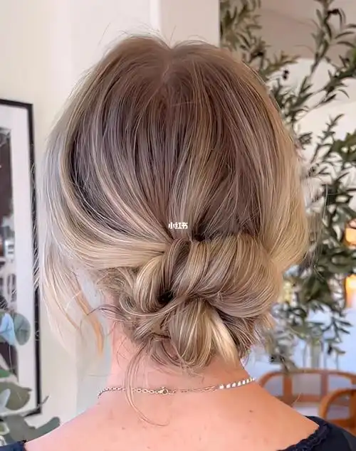 简约慵懒氛围感73编发扎发教程60