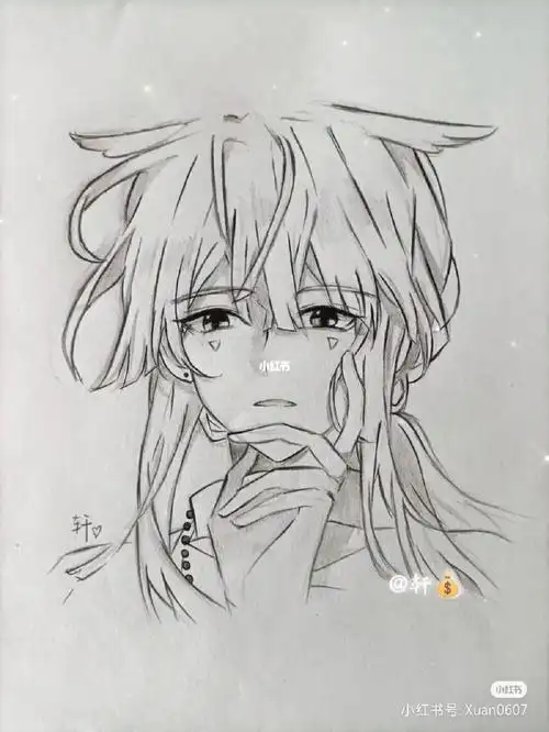 无五官92盗92二转92商用欢迎劳斯指点#绘画  #铅笔手绘  #画画