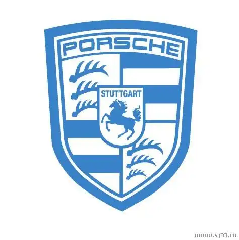 porsche保时捷汽车标志矢量图