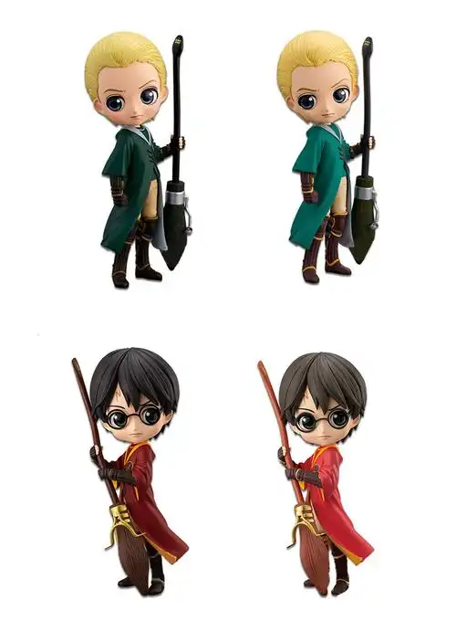 万代(bandai)哈利波特手办正版 眼镜厂qposket 赫敏罗恩马尔福斯内普