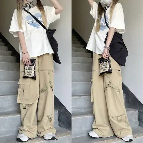 ootd158小个子穿搭酷女孩必备的工装裤