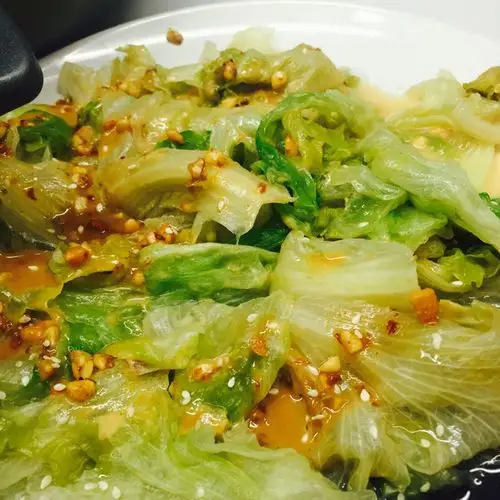 raccchel做的芝麻酱拌生菜