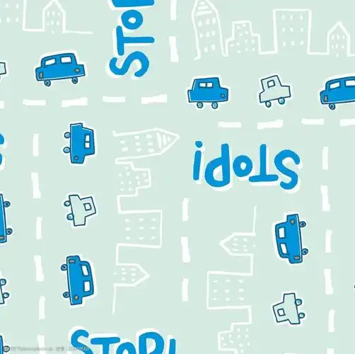 轿车汽车卡通背景