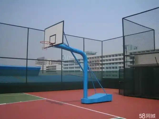 出售凹箱式篮球架 平箱式篮球架 地埋式篮球架 场地划线 更换篮板