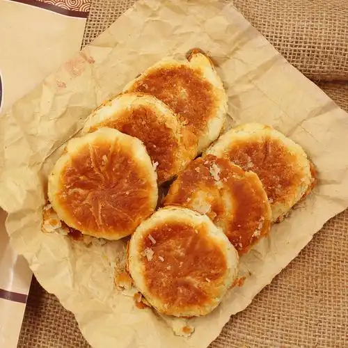 东北特产传统白糖馅酥饼传统糕点手工制作即食零食点心五袋包邮