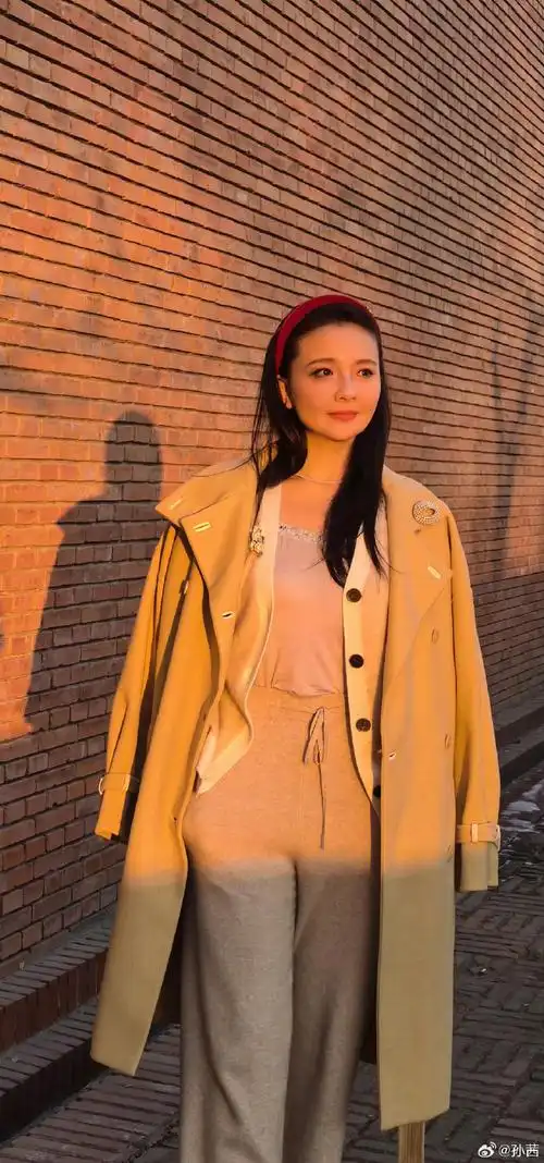 澳洲唐人街偶遇孙茜##孙茜还是和甄嬛传里长的一样