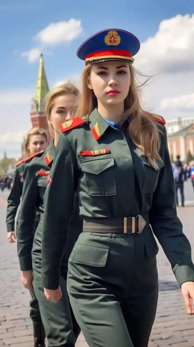 无惧荣耀,继续前行#ai绘画#俄罗斯女兵#抖音图文来了#创意 - 抖音