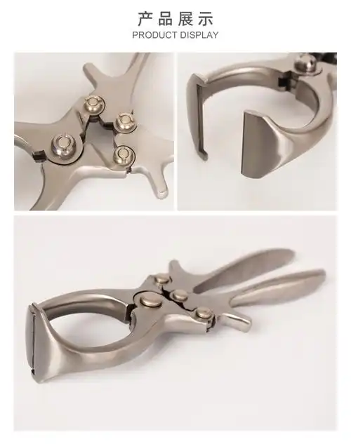 创普牛用弹力去势钳羊用去势器阉割器不锈钢无血去势钳公猪去势器牧场