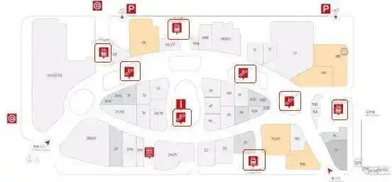 购物中心电梯厅图鉴