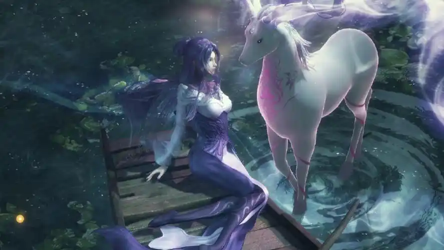 天行九歌紫女婀娜多姿美若天仙