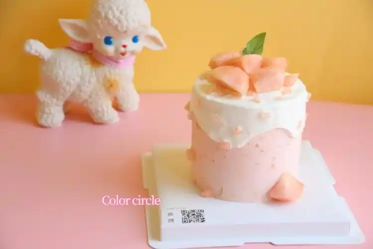 最好吃的奶油蛋糕#水蜜桃蛋糕 #动物奶油蛋糕 #生日蛋糕晒一晒