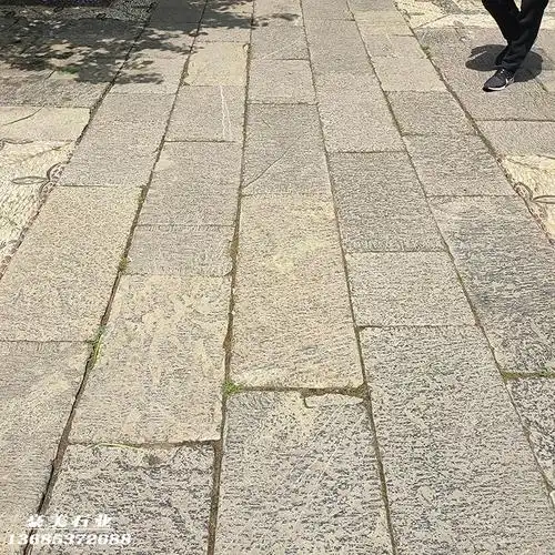 青石板路铺装古香古色韵味十足儿时的印记