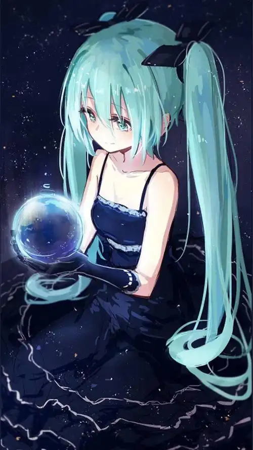 初音未来唯美卡通高清手机壁纸