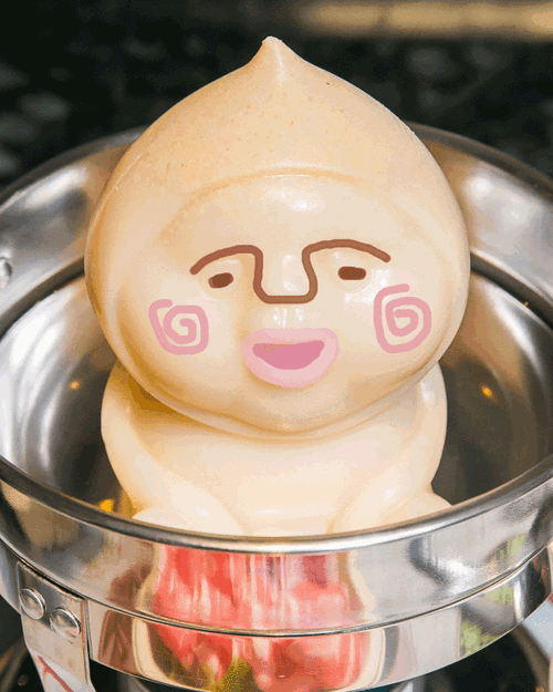 特别款"屁桃君火锅"原来这就是捞王&屁桃君新推出的