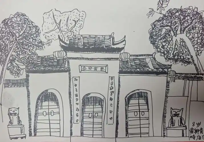 明华美术艺术创想高级班——《寺庙》