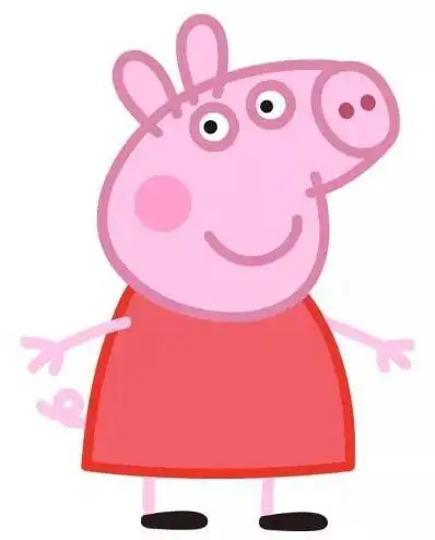 简单又可爱的粉色小猪佩奇简笔画画法教程