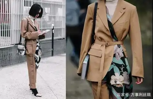 职场搭配攻略丨西装与丝巾的邂逅,让你在利落中展现柔美