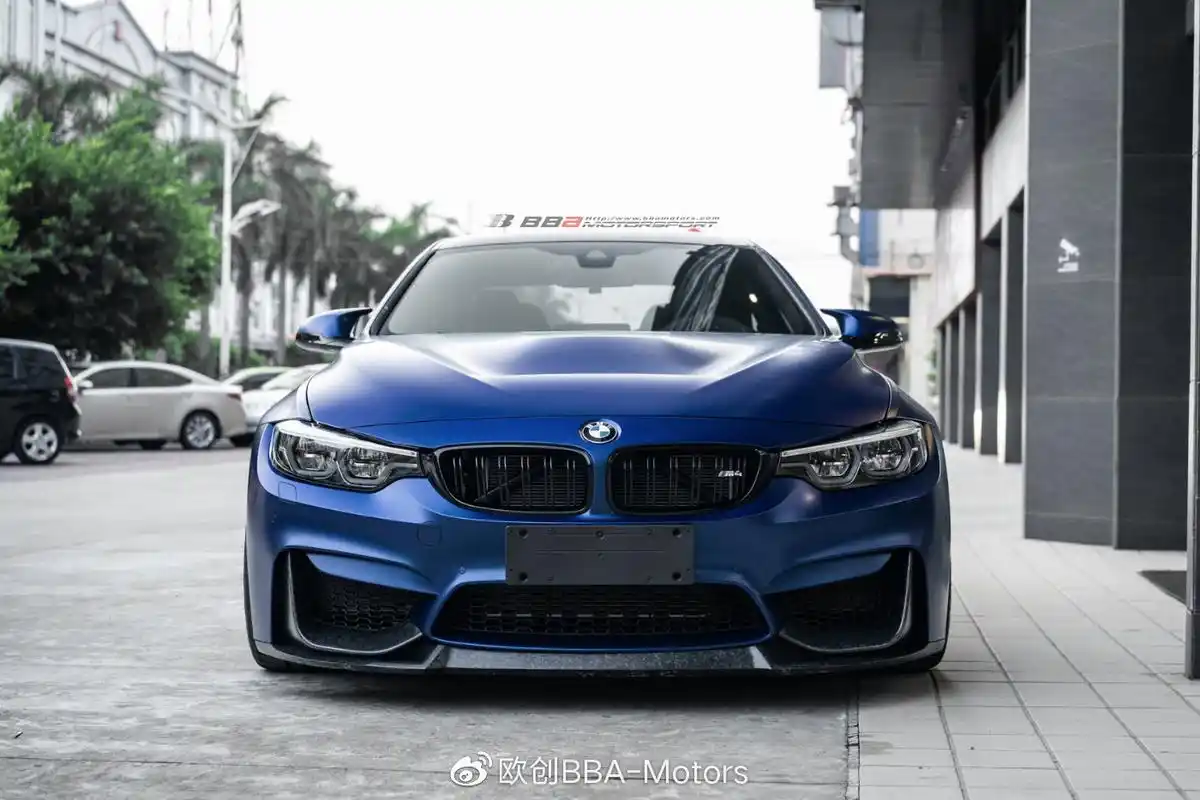 宝马m4cs酒精喷射系统安装案例