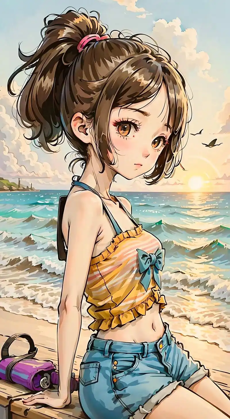 动漫女孩壁纸分享.要活得真实些,活得简单些,该做什么就做什么 - 抖音