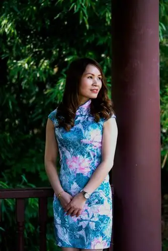 【有图】旗袍人像一组-蜂鸟网