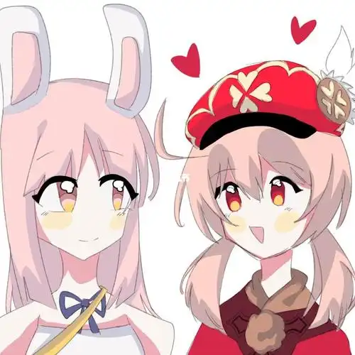 兔可  #兔美美x可莉  #可兔  #反迷你世界  #反原神  冷圈人自产自销