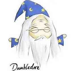 哈利波特 邓布利多 手绘