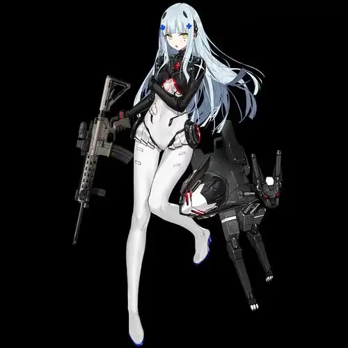 少女前线hk416立绘