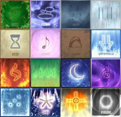 求《火影忍者》各国各村的标志,就是鸣人头上护额的标志,要别的国别的