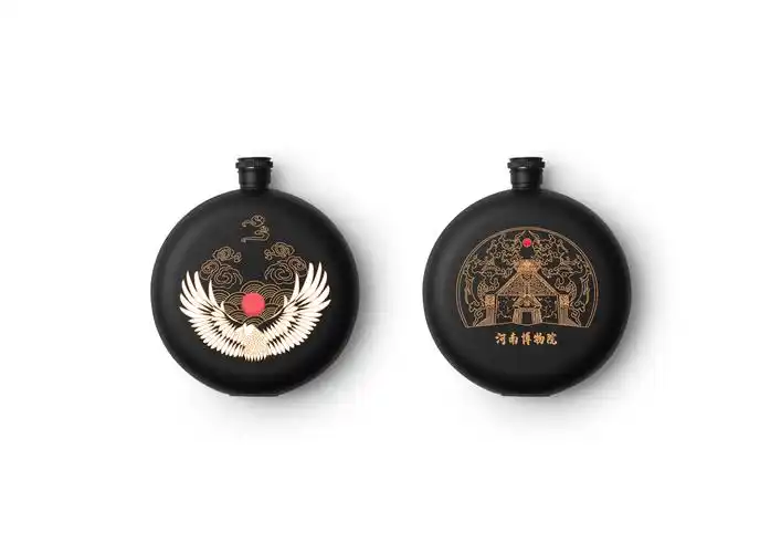河南博物院文创设计     水壶