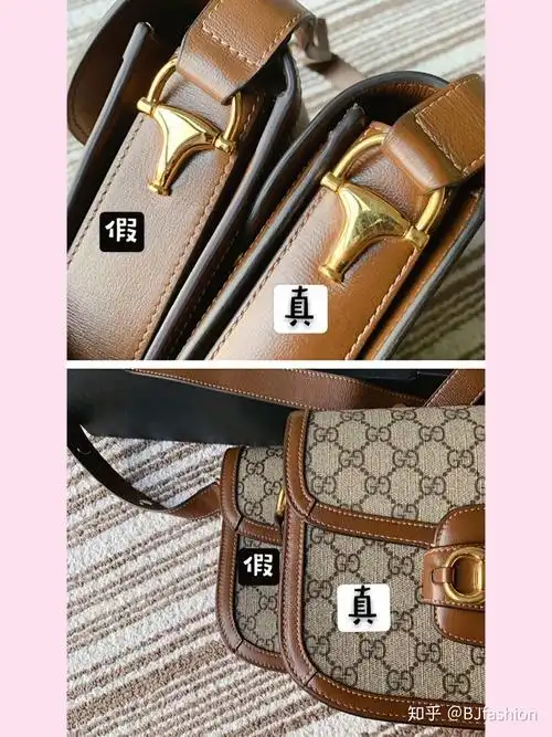 教你轻松区分真假gucci1955复古马衔扣包