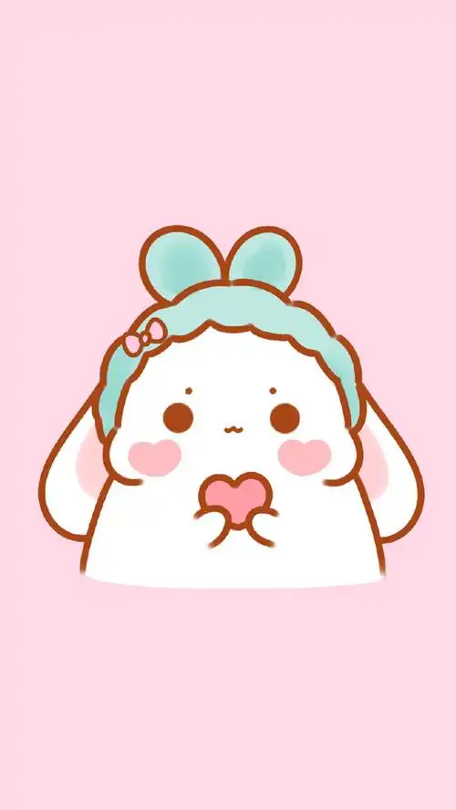 可爱软萌卡通兔子图片手机壁纸,卡通,可爱,卡通,兔子,高清图片,软萌