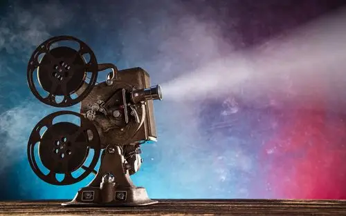 电影放映机,复古风格 壁纸