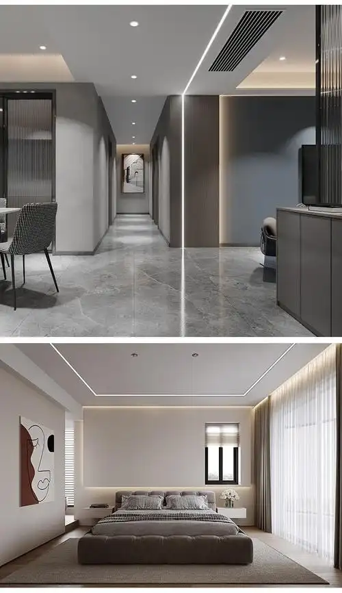 【常规线型灯】奇火线性灯嵌入式暗装led无边框线型灯条形明装铝合金