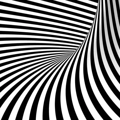 黑白抽象画图片