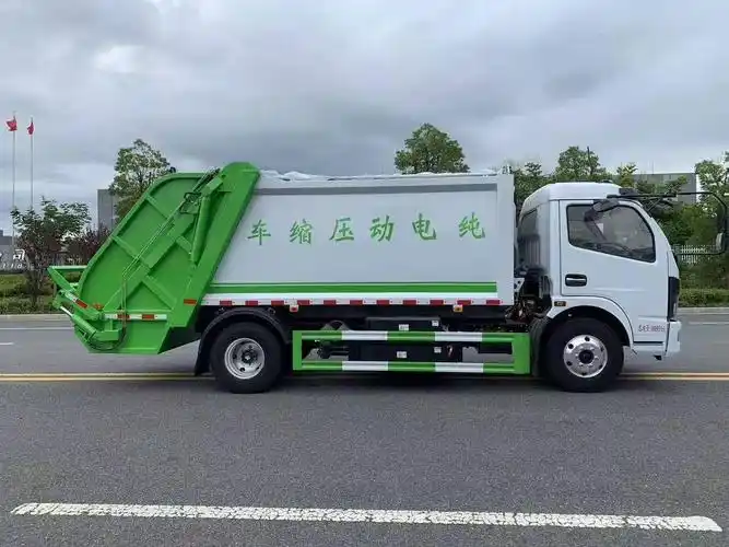 东风8方电动压缩垃圾车0202