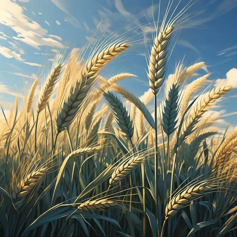 麦穗头像,寓意收获与希望.