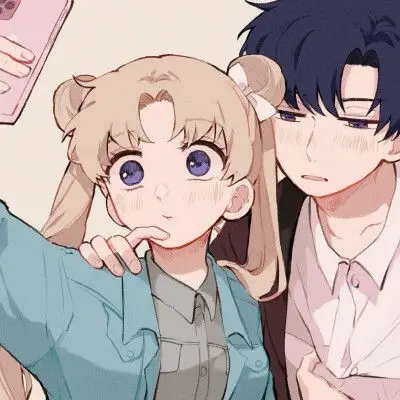 美少女战士情侣头像小小兔
