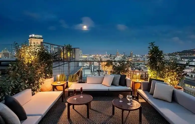 楼顶花园设计方案(楼顶花园设计效果图欣赏)