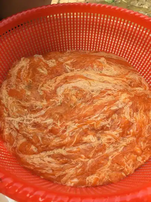 烟台 芝罘岛 老徐家 野生海参花 海参籽 海参卵500g 108元