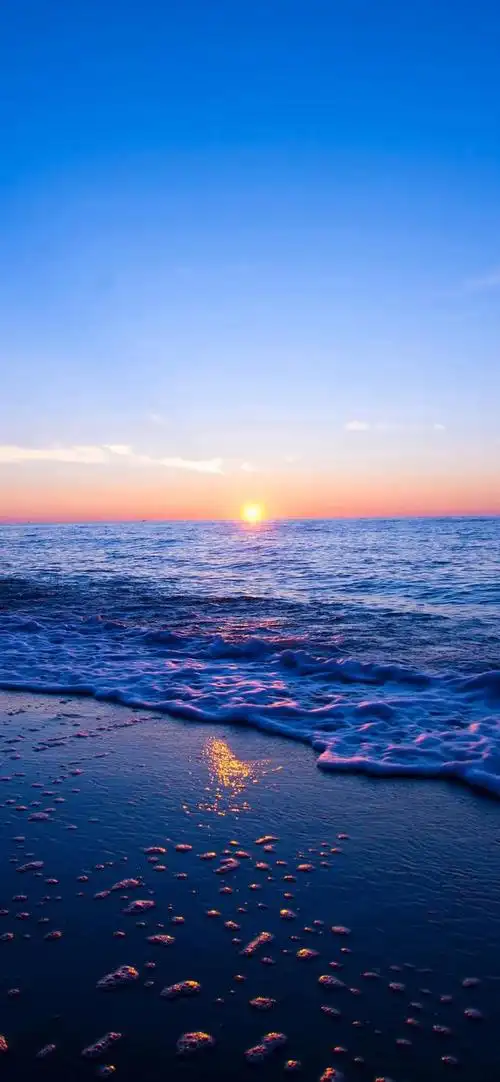 落日余晖图片,落日余晖(壁纸:黄昏夕阳)