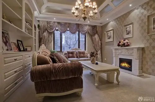 欧式风格7080平方房子小户型装修效果图