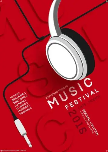 音乐创意海报